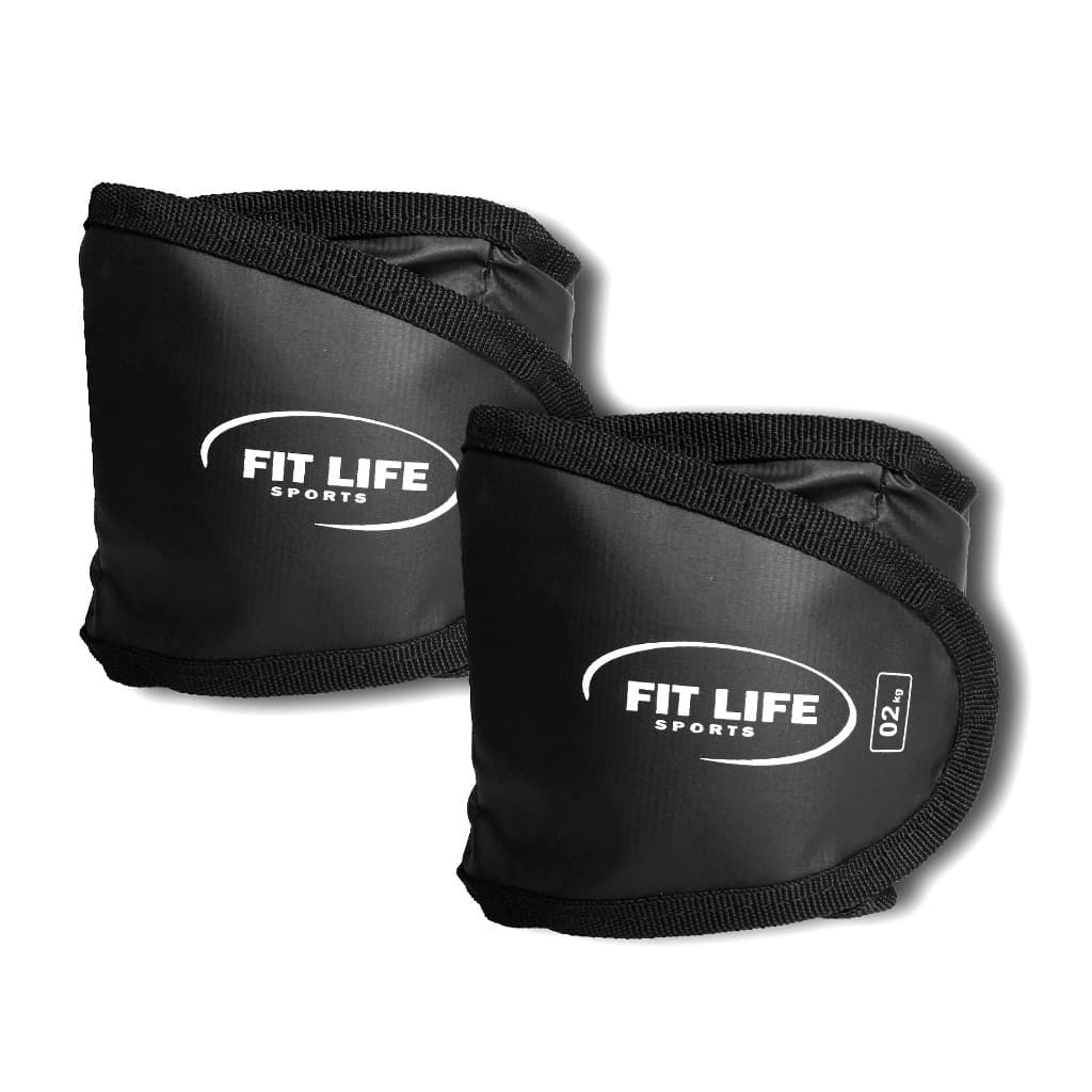 Par Caneleira Tornozeleira de Peso 2kg Fit Life