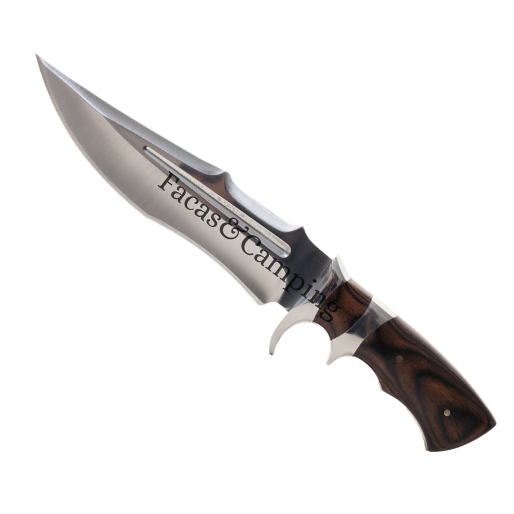 Faca Cozinha Churrasco Caça Pesca Aço Inox Resistente Afiada