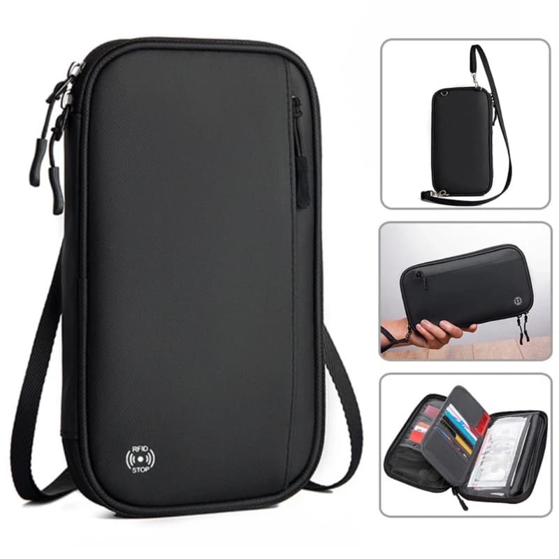 Carteira Porta Passaporte E Documentos De Viagens