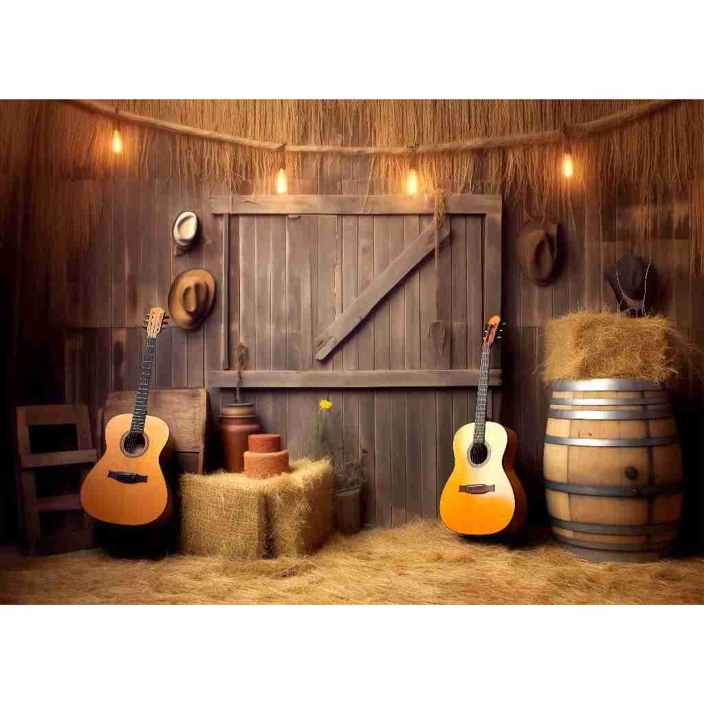 Fundo Fotográfico Country 2,20 largura x 1,50 altura em Tecido Painel Sublimado Festa Junina