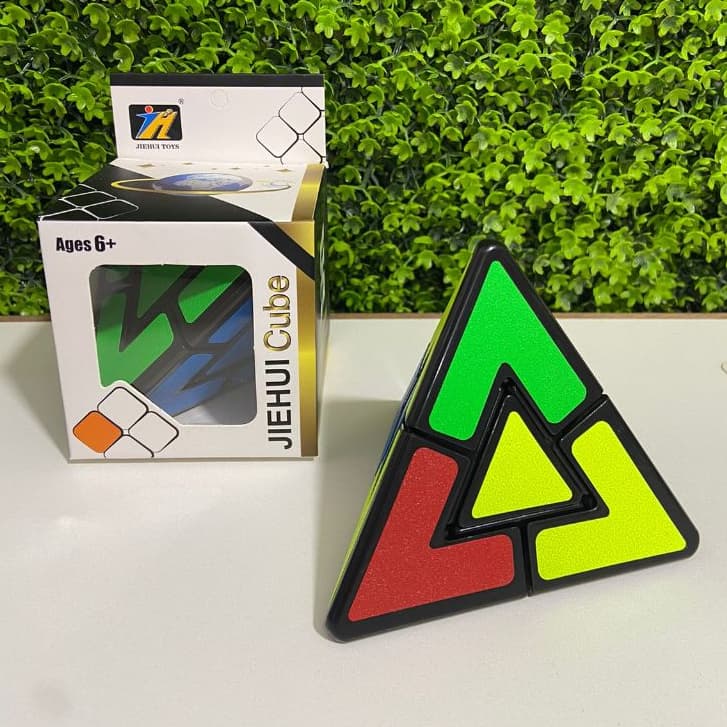Cubo Mágico Interativo Profissional Pirâmide Triângulo Original - Magic Cube(HIKI cubo )