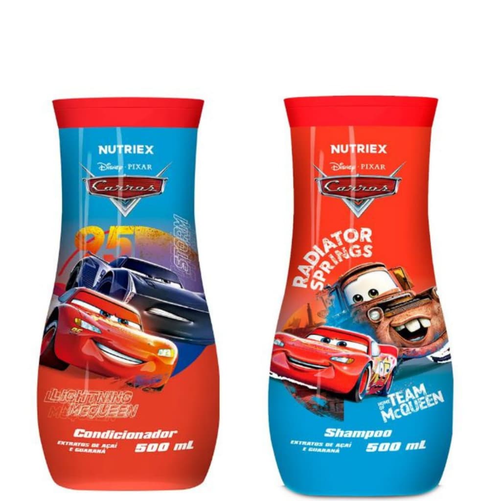 SHAMPOO OU CONDIONADOR- CARROS- NUTRIEX- LINHA PIXEL- 500ML