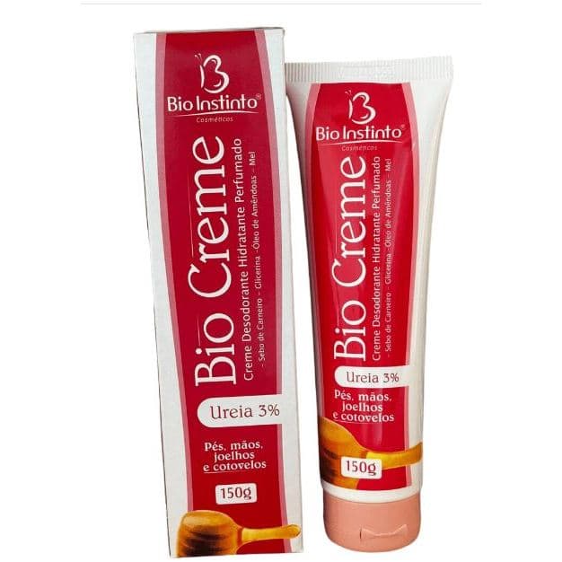Bio Creme 3% Ureia Pomada Hidrante E Desodorante Pes E Maos Bio Instinto