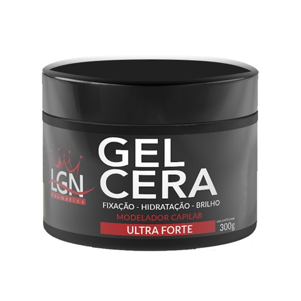 1UN Gel Cera Ultrafixação Unissex 300g - LGN Barber
