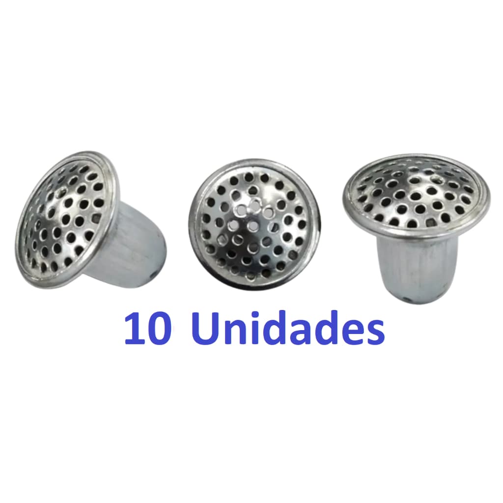 10 Caulim Zincado Queimador Fogão De Alta E Baixa Pressão