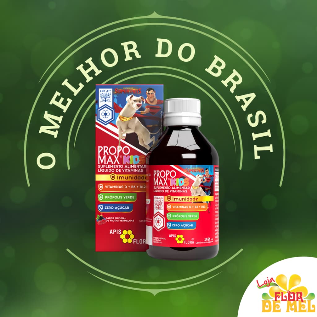 Propomax Kids Frutas Vermelhas 140ml Apis Flora