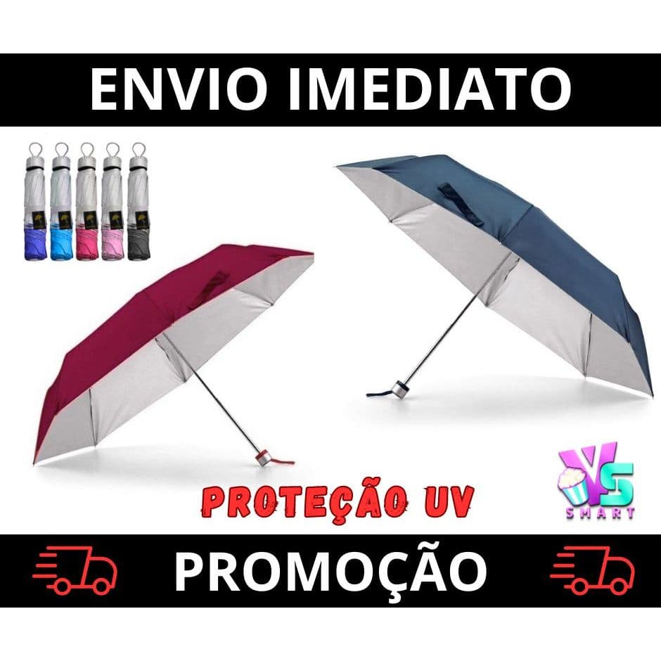 Sombrinha Guarda Chuva Dupla Face Colorida Liso Proteção contra Raios UV Contra Vento