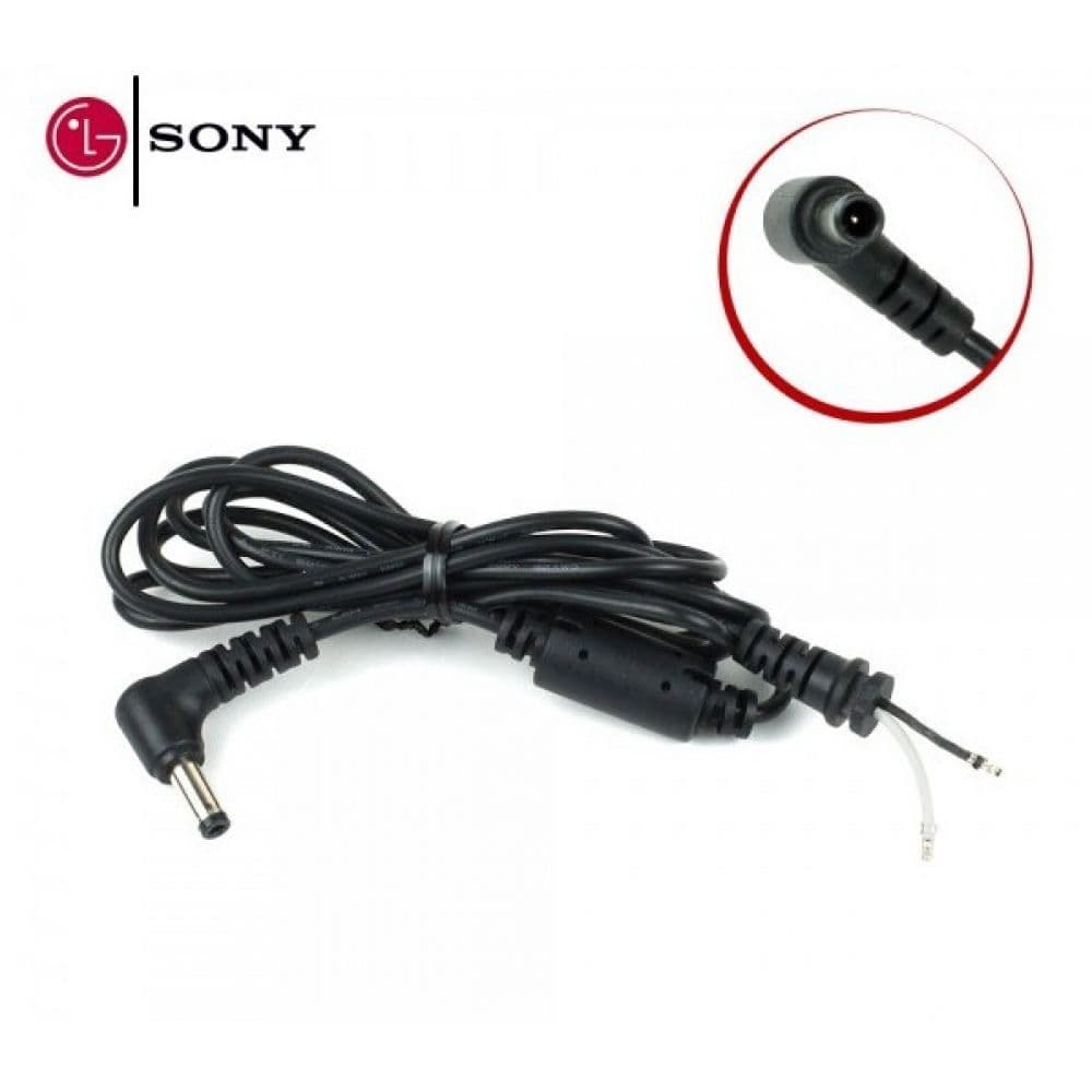 Cabo Reparo Reposição Fonte Carregador Notebook Sony LG