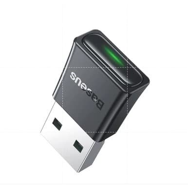 Adaptador Bluetooth USB 5.3 Baseus BA07 Plug and Play Para Computador Windows Linux MacOS