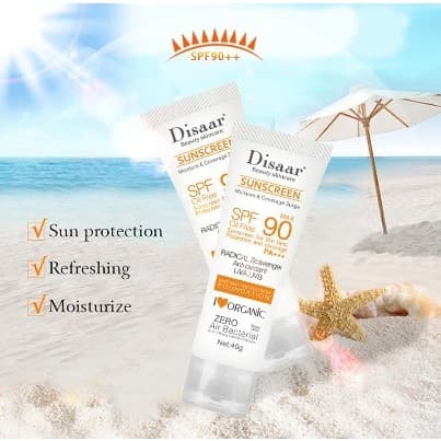 Disaar Creme Protetor Solar Facial Spf Max 90 E Leo Spf90 + 40g