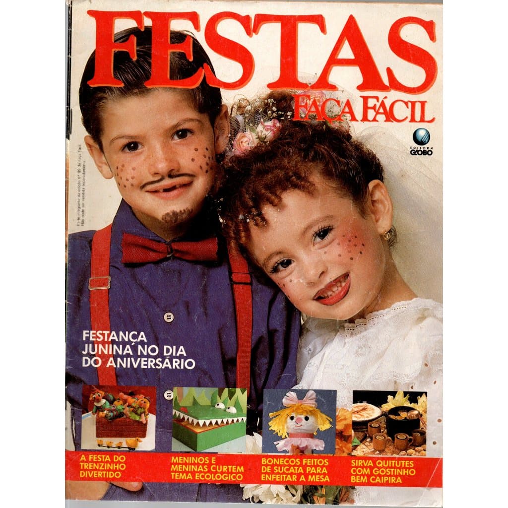 Revista Festas Faça Fácil, Junho 1992