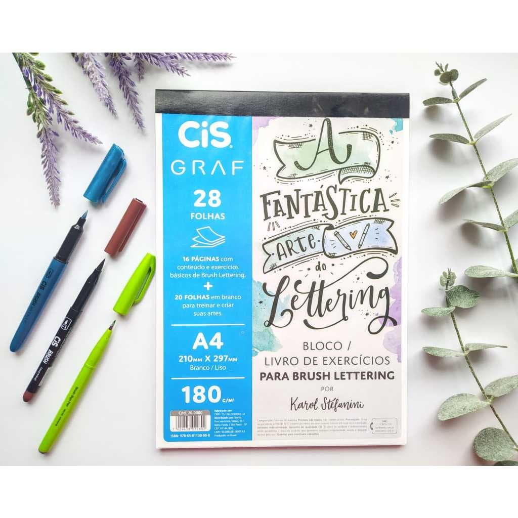 Apostila de Lettering - Planner e Buller Jounal - Desenho- CIS