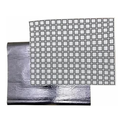 500 papel 30x48  acoplado térmico xadrez hamburguer  aluminio metalizado laminado