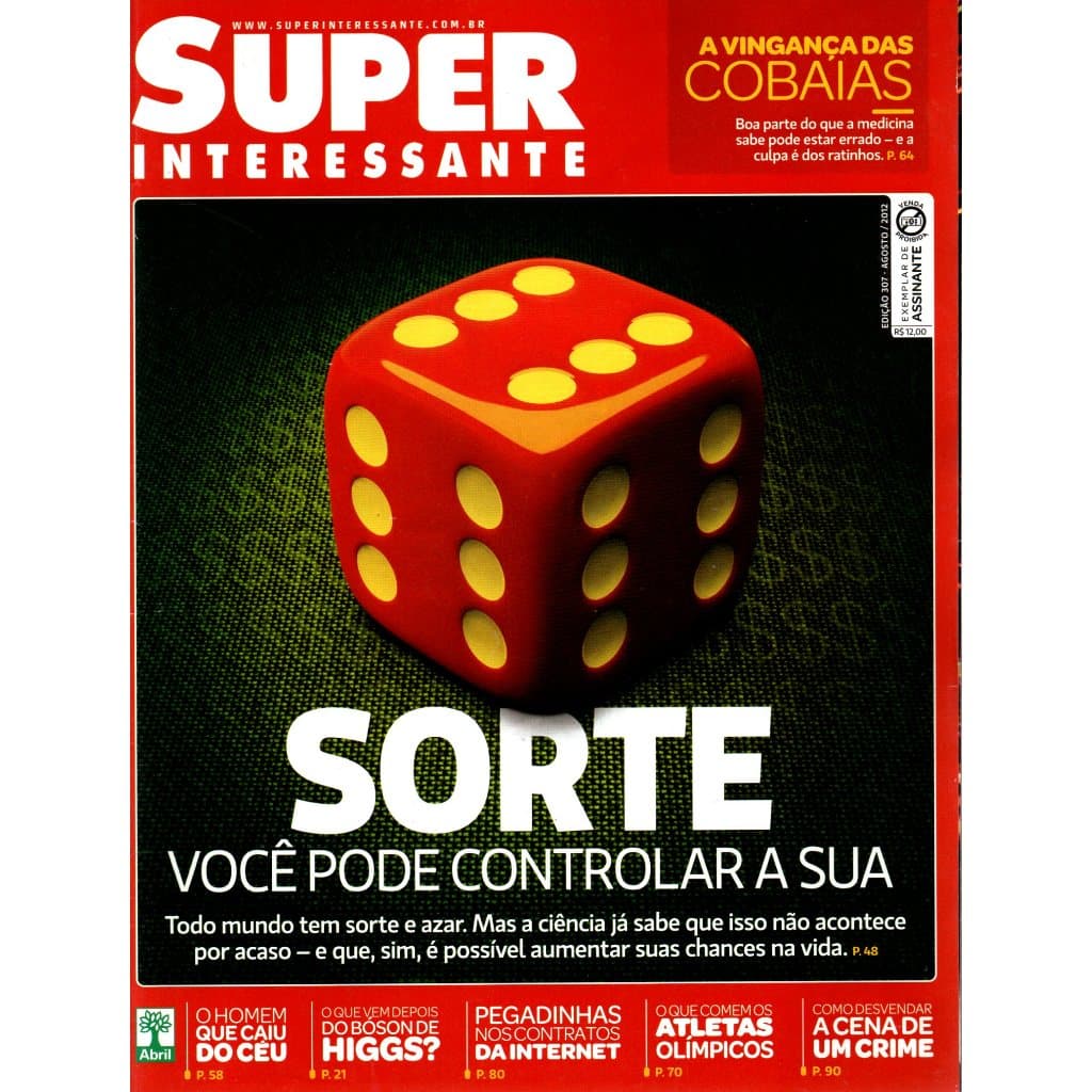 Revista Super Interessante, Nº 307, Agosto De 2012