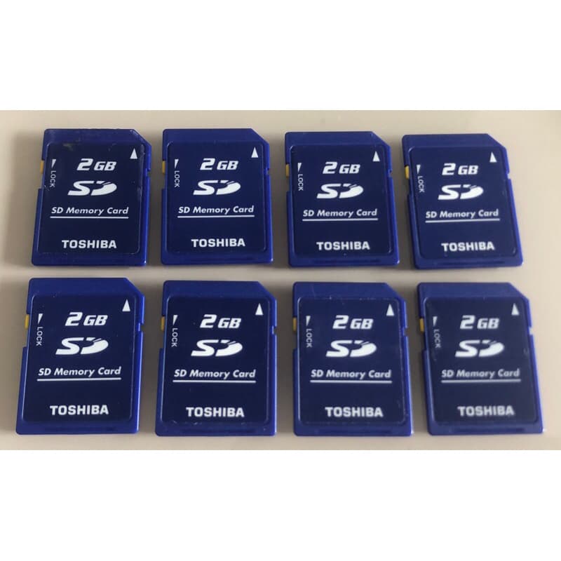 Cartão de memória SD 2GB