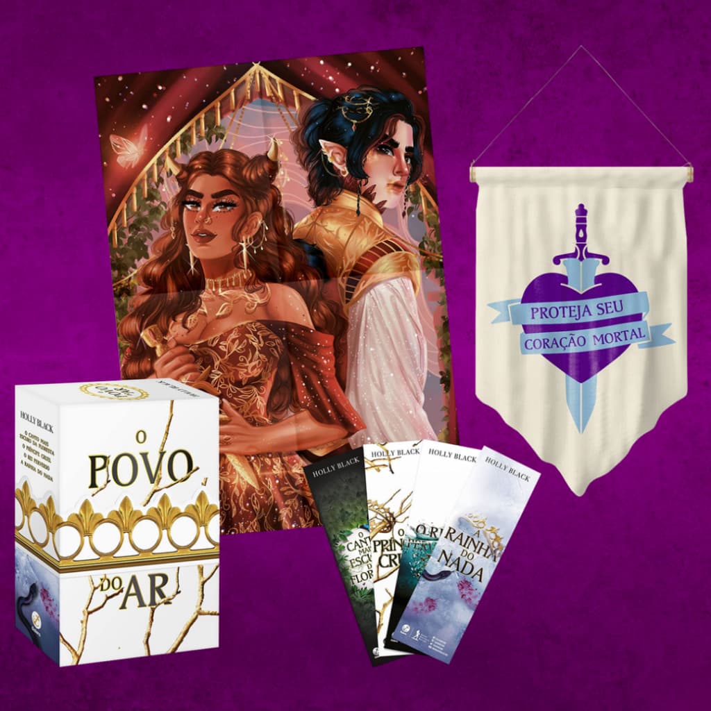 Livro - Box O Povo Do Ar - Holly Black (Novo e Lacrado)