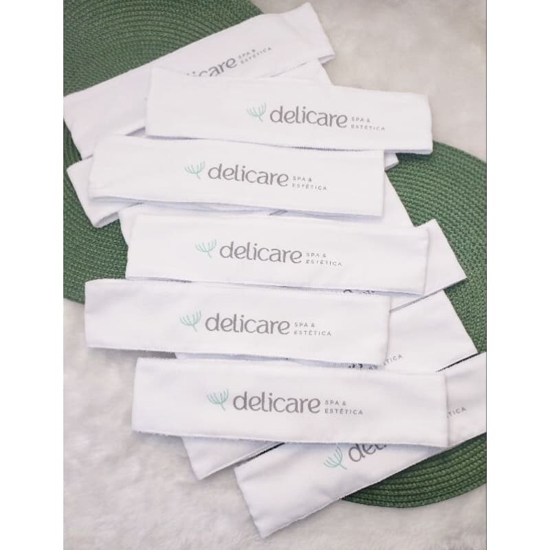 Faixa  personalizada com a sua cor e logo marca.1 UND