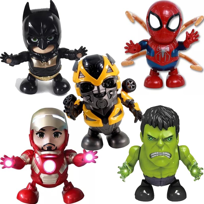 Dança Herói Brinquedos Super dance Hero Musical Dancing Robot Brinquedo eletrônico