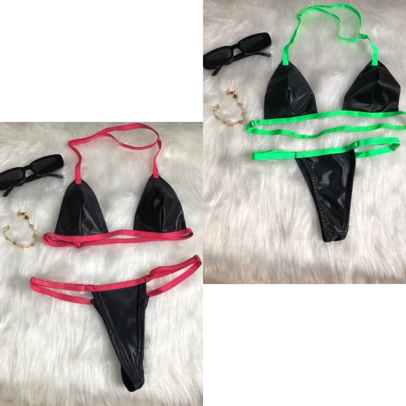 Biquíni  Fita Marquinha  de Bronzeamento Artificial  Regulável