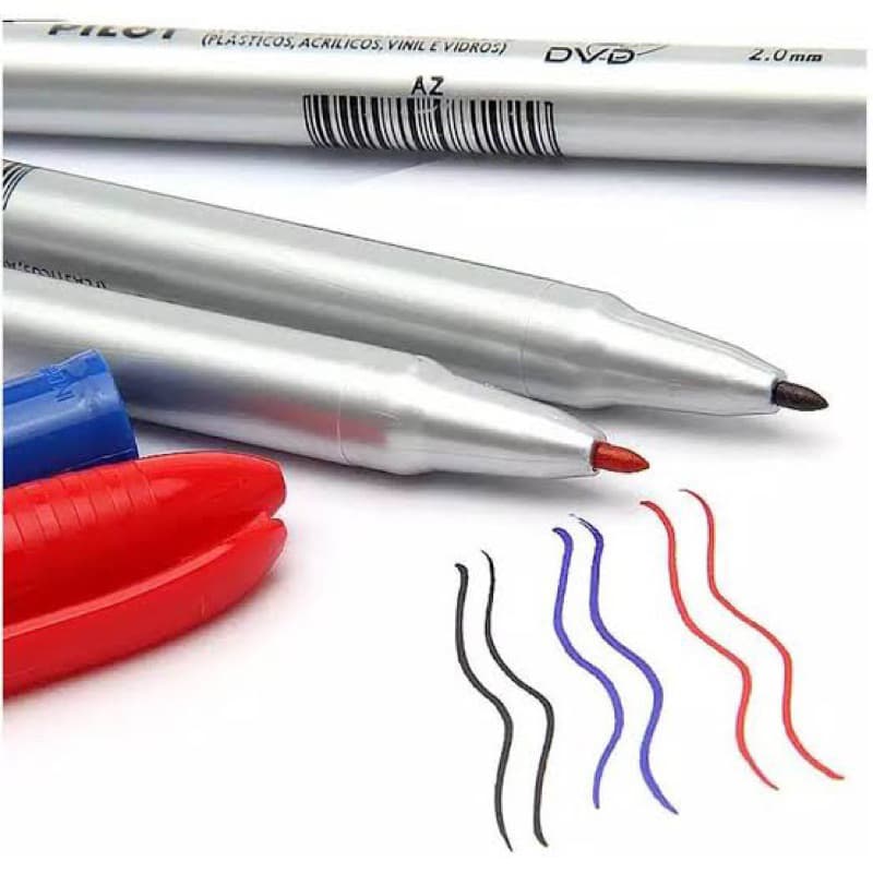 Caneta Marcador Permanente 2,0 a Prova D’agua P/ Plasticos Embalagem Higienica - PILOT