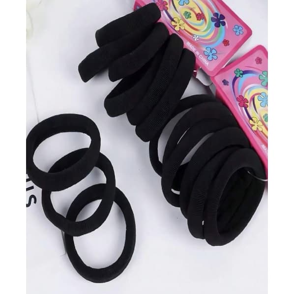 kit 72 Unidades Elástico De Cabelo Feminino Rabico De Cabelo