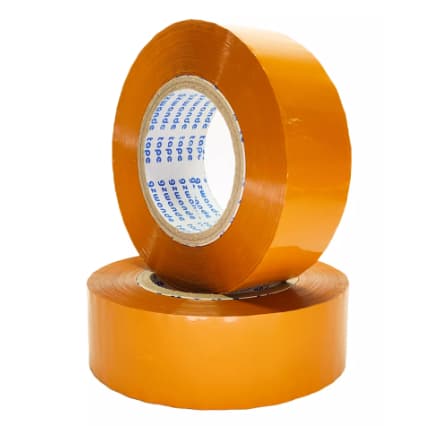 5 Fitas Adesivas Durex Marrom Resistente Para Embalagens Caixas Ecommerce Multiuso