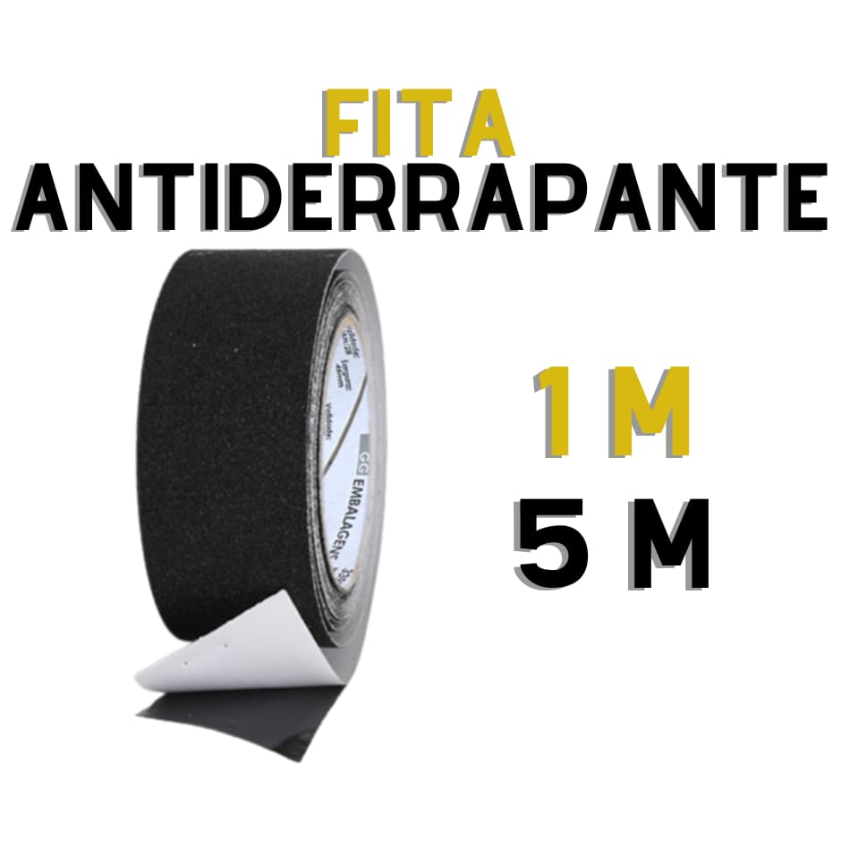 Fita Antiderrapante 48mm Fita Lixa Para Áreas Internas Oferta