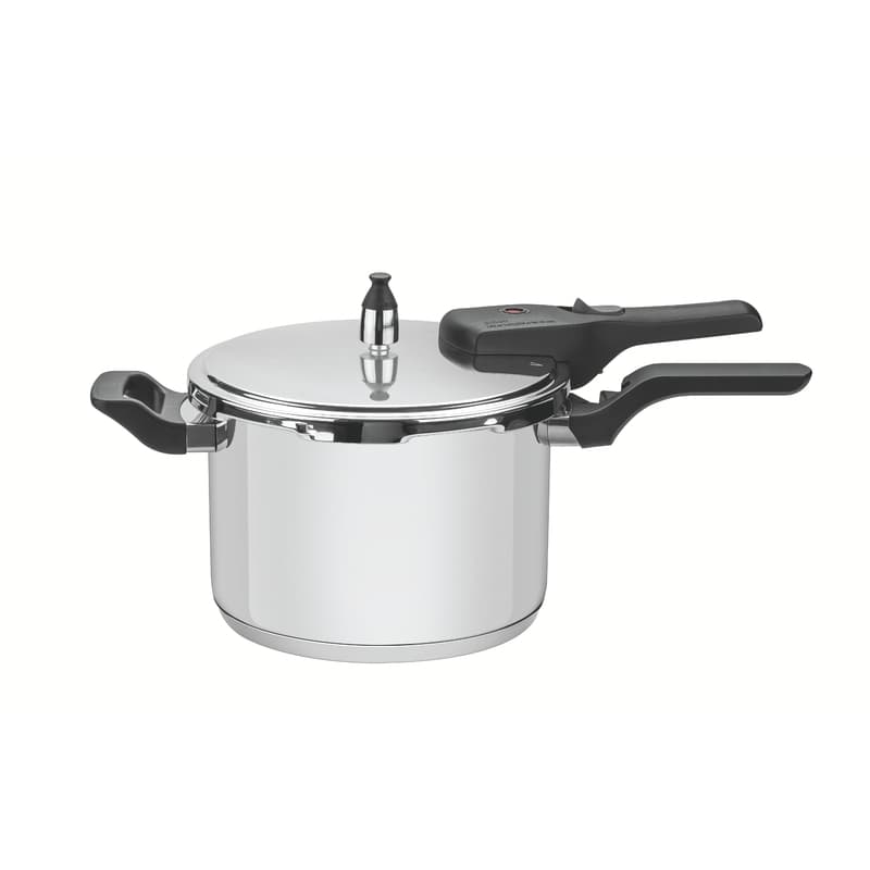 Tramontina Panela De Pressão Inox 6l Fundo Triplo Brava Cor Prateado 62416220