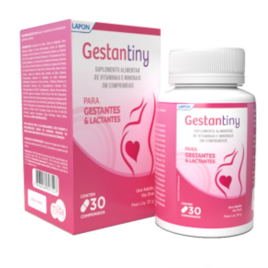 Gestantiny Gestantes Lactantes Suplemento Lapon 30 Caps