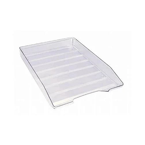 Caixa correspondência escaninho Simples Organizador Mesa 1 Andar Cristal, Fumê, Cinza Graf ou Preto Black Piano Novacril