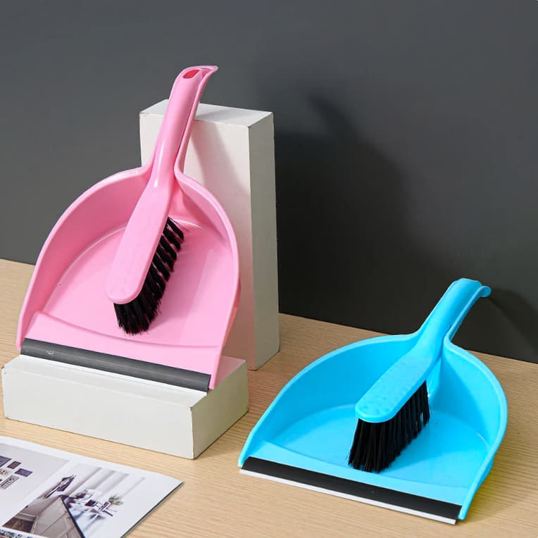 Kit Limpeza Escova E Pazinha Pá De Lixo Multiuso