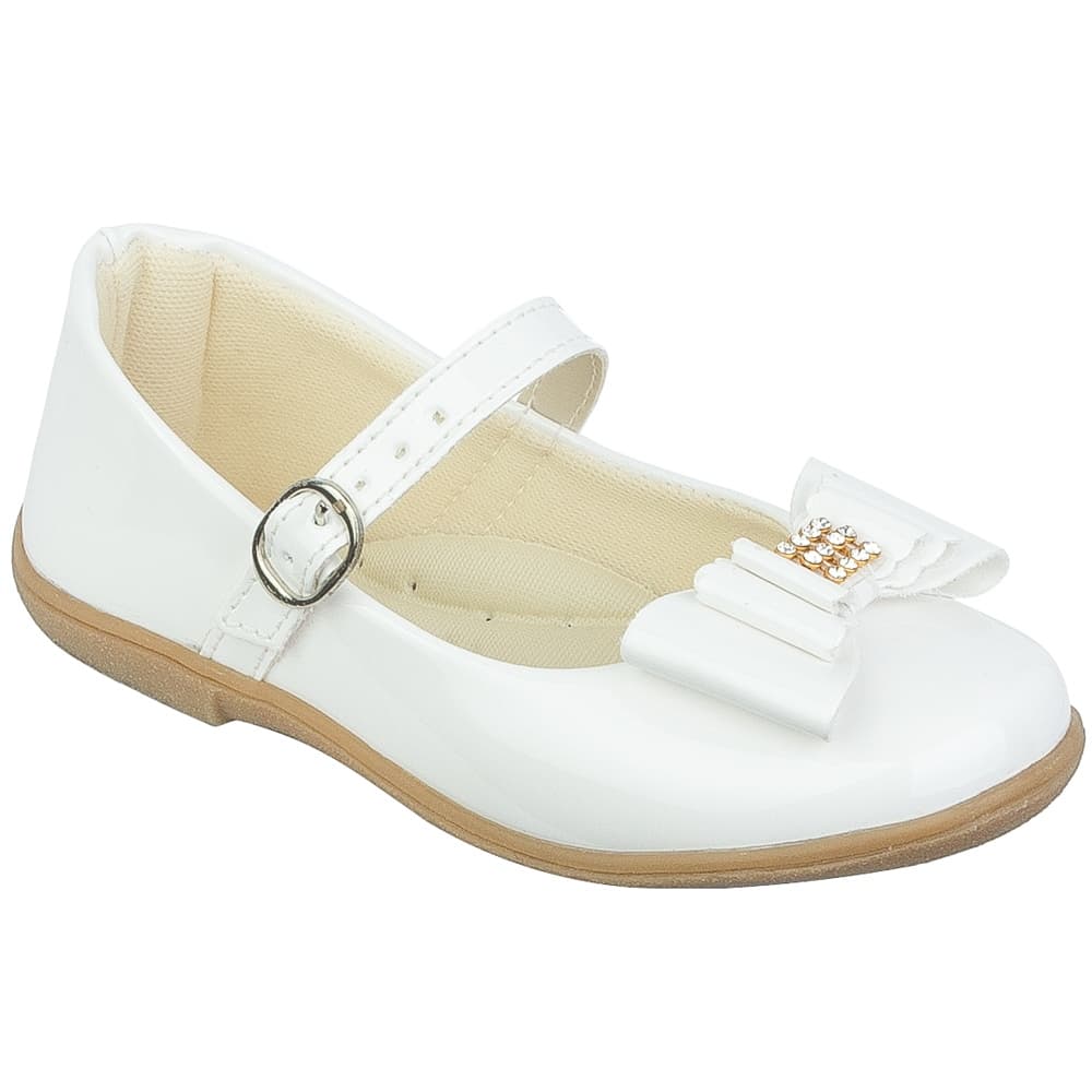 Sapatilha Infantil Glamour Menina Verniz Festa Daminha Boneca