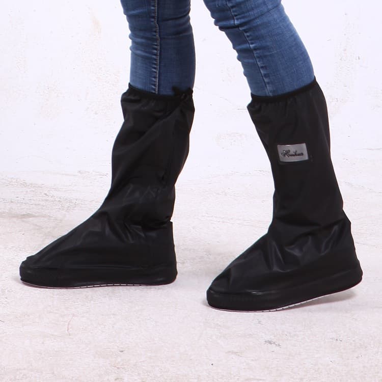 Capa Chuva Sapato Premium Protetor Pé Tênis Moto Adulto Impermeável Motoqueiro Calçado ref: H805