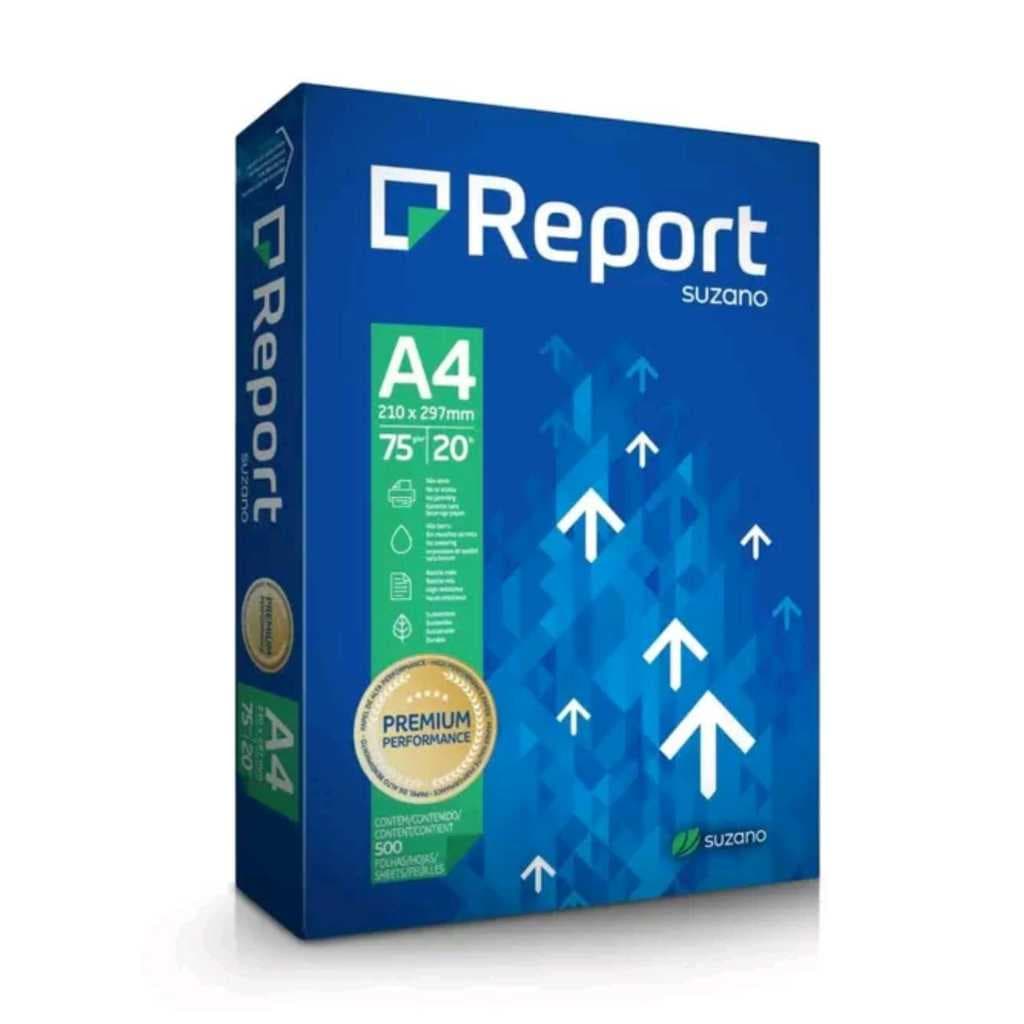 Pacote Sulfite Report A4 Branco Impressão