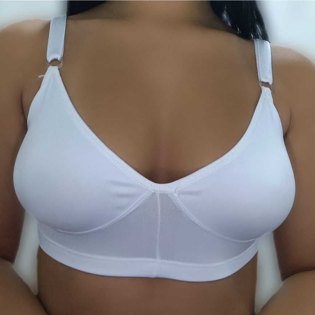 Kit 2 Sutiã De Sustentação Reforçado Sutia Sem Bojo 0062