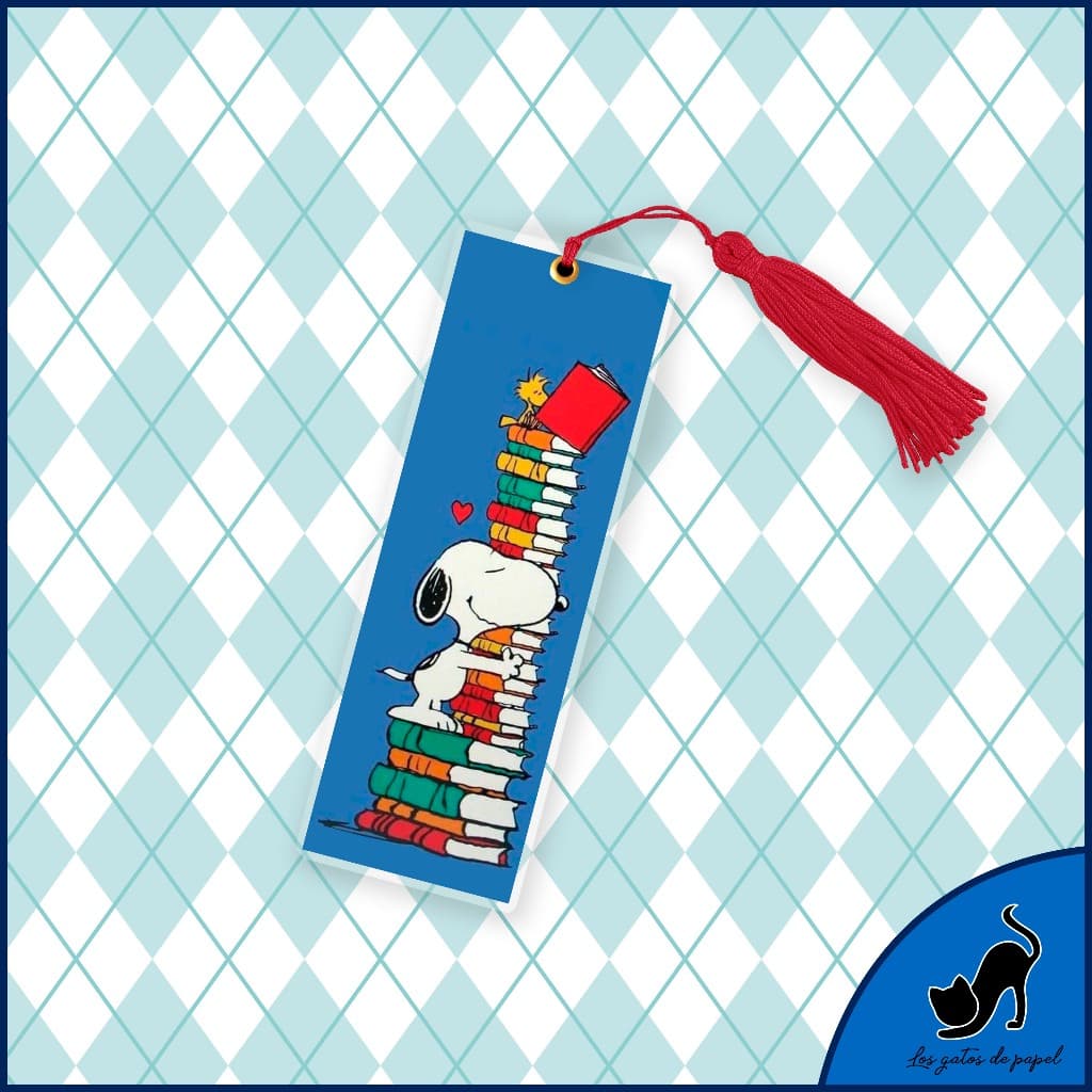 Marcador de página - Snoopy (Leitor)