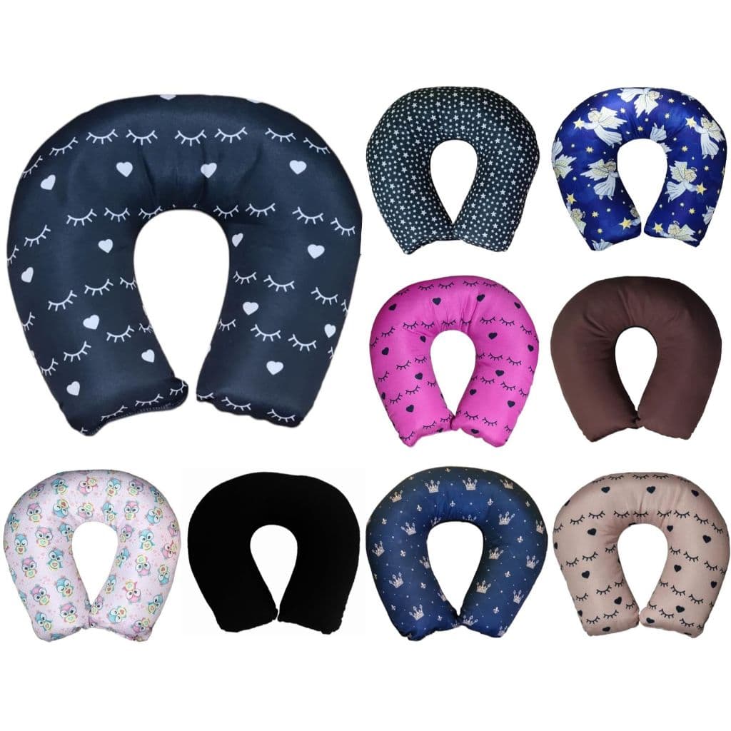 Almofada de Pescoço para Viagem Almofaça Descanso de Cabeça Almofada Cervical