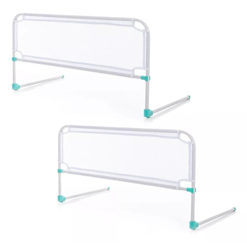 Kit 2 Grade de Proteção para Bebê Criança Protetor de Cama Lateral Segurança Estrado