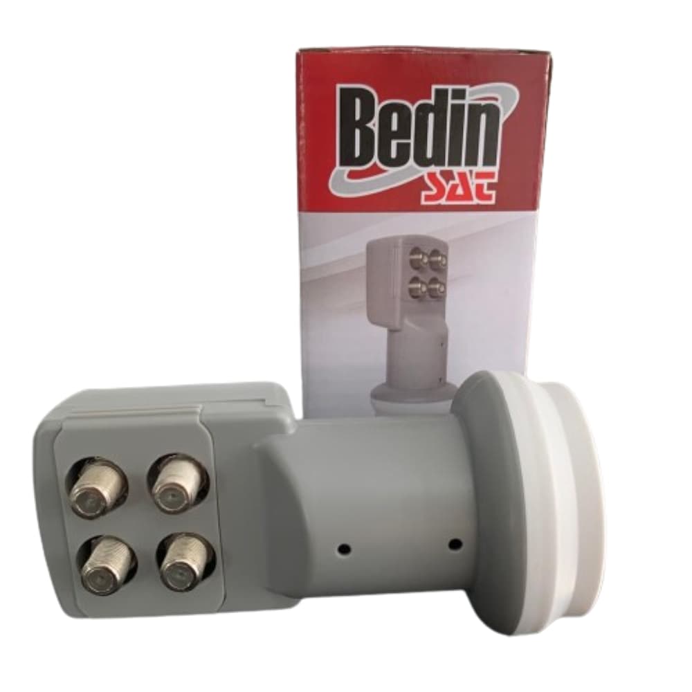 Lnbf Quadruplo Banda Ku Universal - Para ate 4 Receptores Divisor