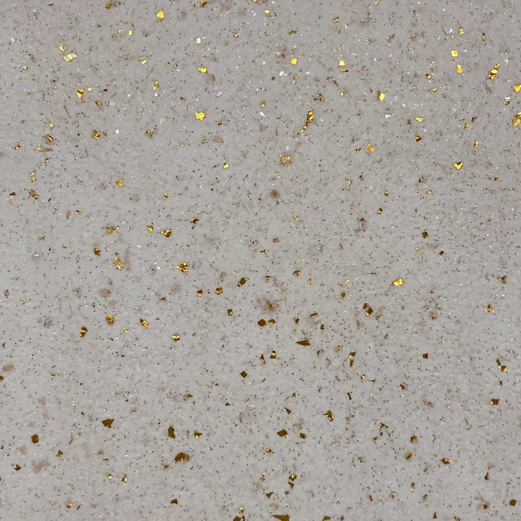 Kit Papel De Parede Líquido Premium Dourado + Espátula