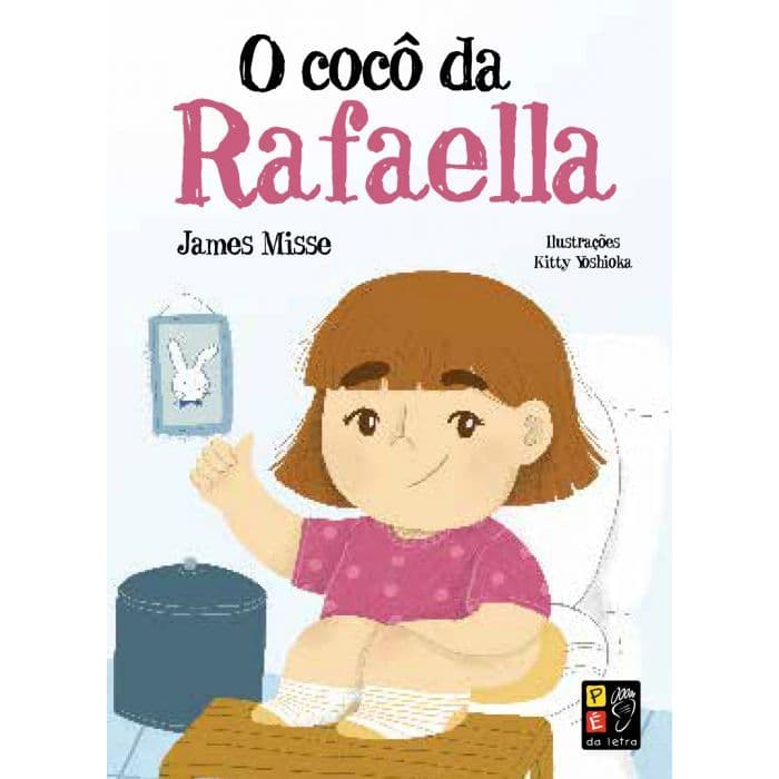 Livro Infantil O Cocô da Rafaella Almofadado
