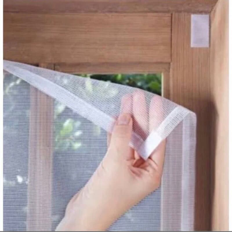 Tela Rede Proteção Mosquiteiro Janela Basculante com Velcro contra Mosquito - Diversos tamanhos