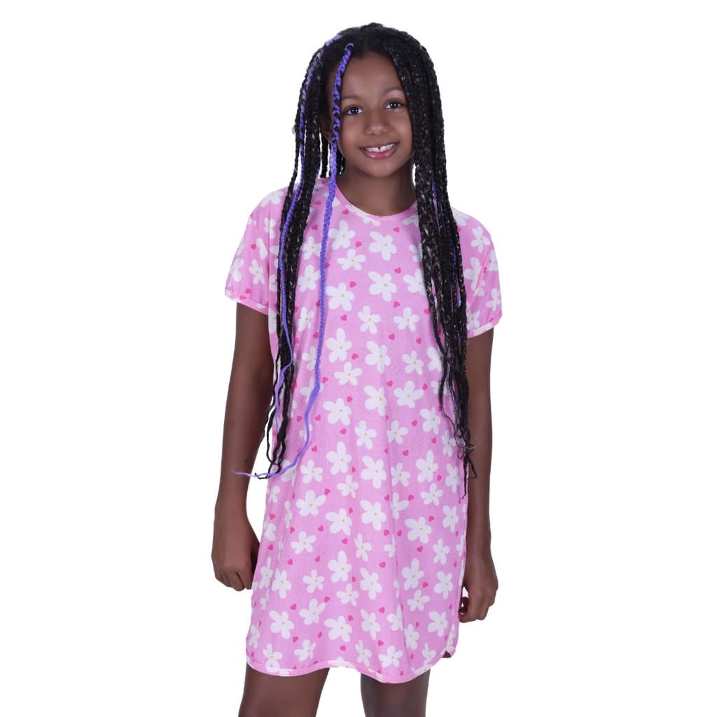 Camisola infantil super fresquinha ideal para festa do pijama.