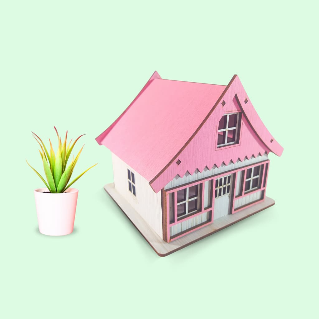 Casinhas de madeira decorativas para jardim