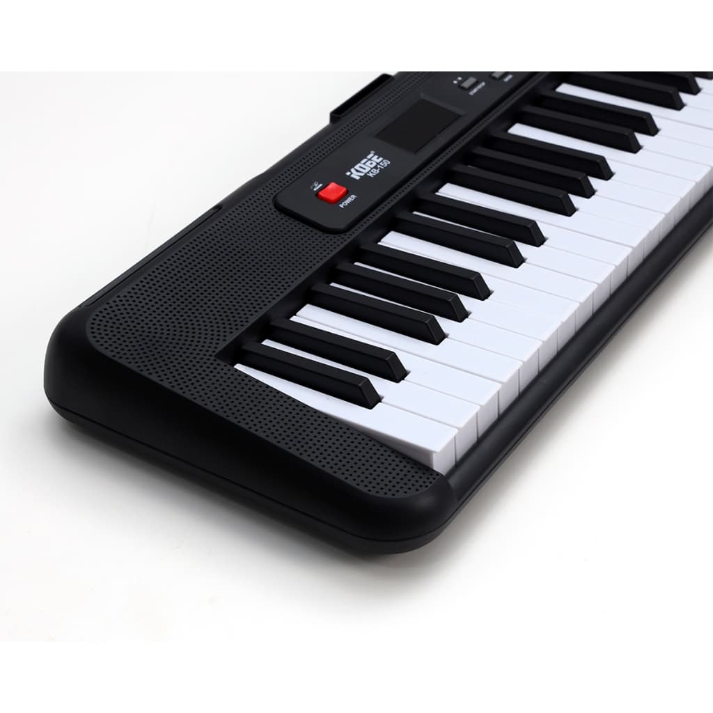 Teclado Kobe Estudante KB-150 BK Preto 5/8 61 Teclas Com Fonte