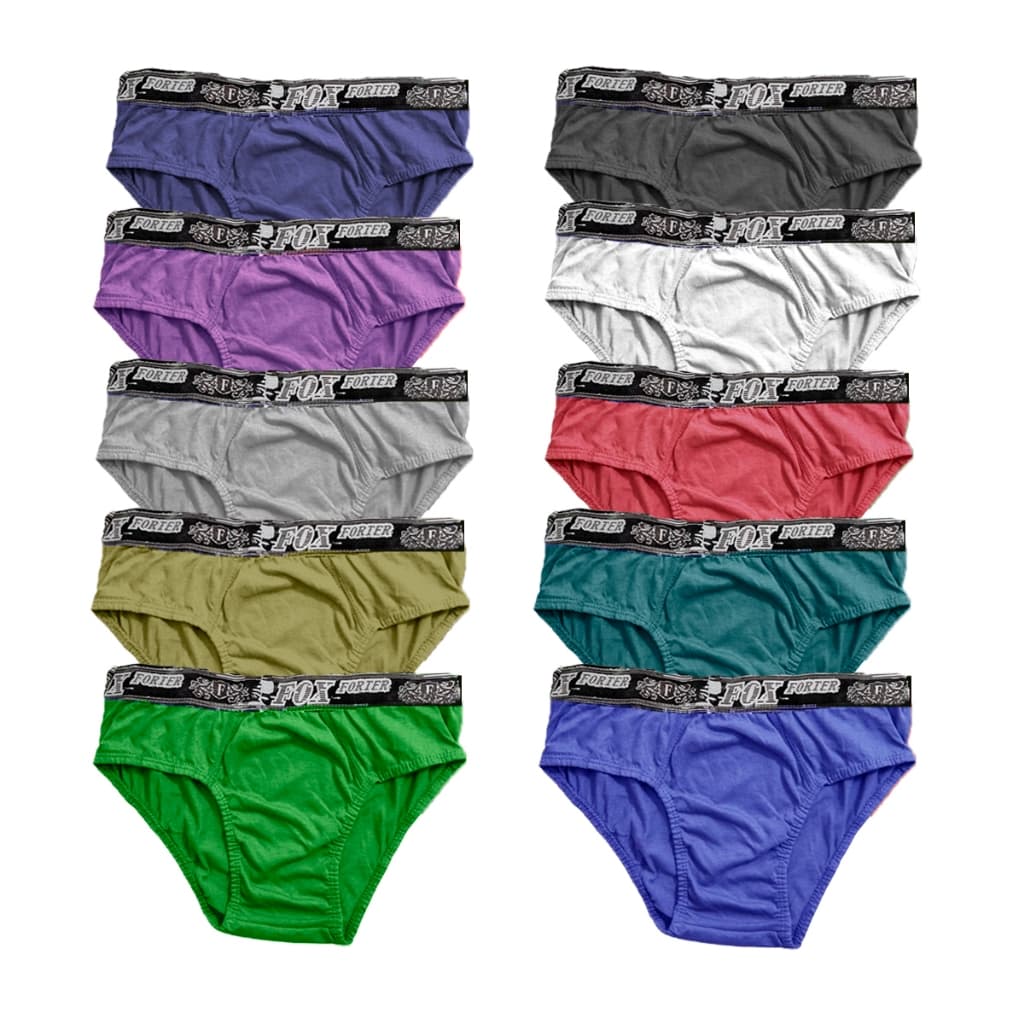 Kit Cuecas Masculina Slip 100% Algodão Original