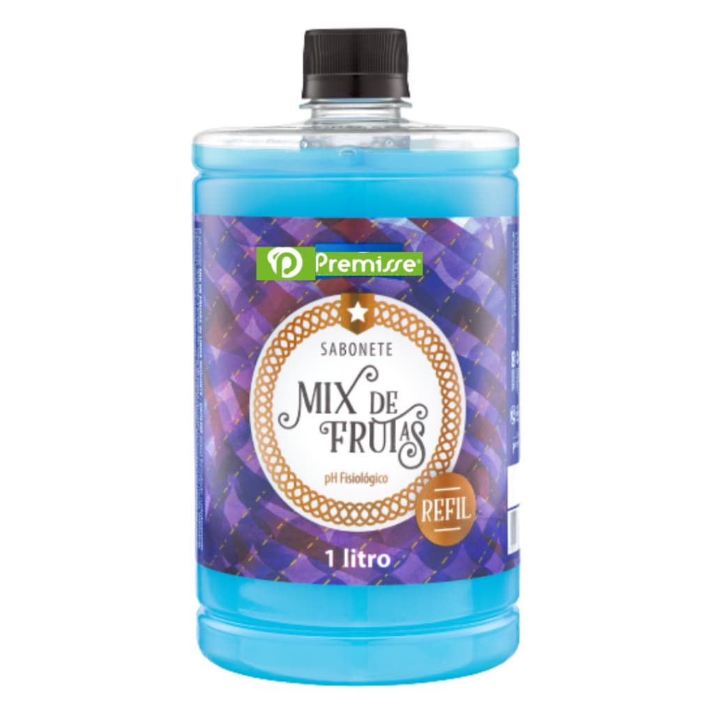 Refil Sabonete Líquido Perfumado Premisse 1 litro / Para o Corpo Todo