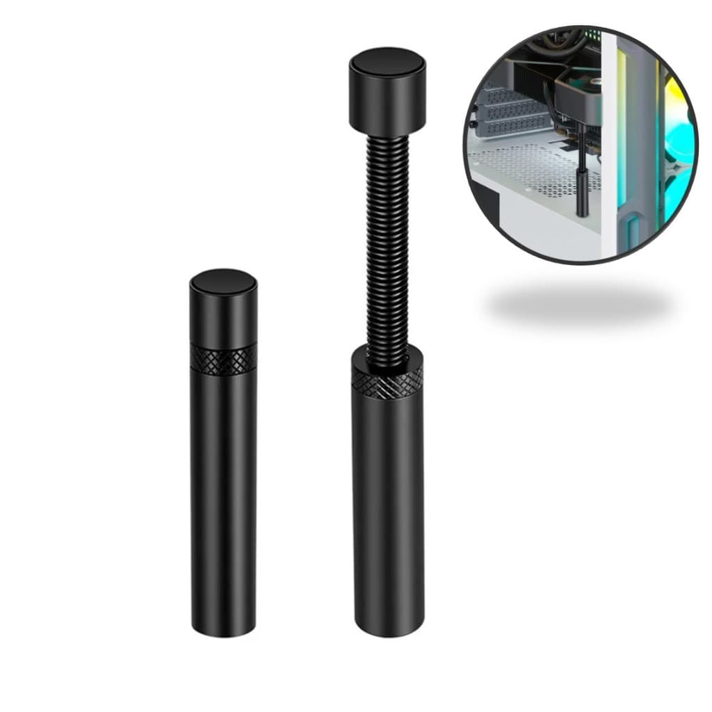 Suporte Para Placa De Video Gpu em Alumínio Antiempenamento Com Altura Ajustável - Telescópico