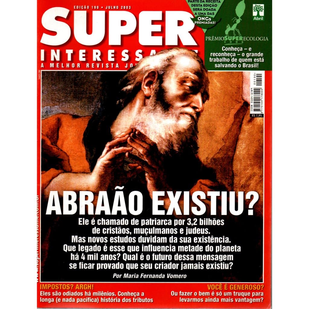 Revista Super Interessante, Nº 190, Julho De 2003