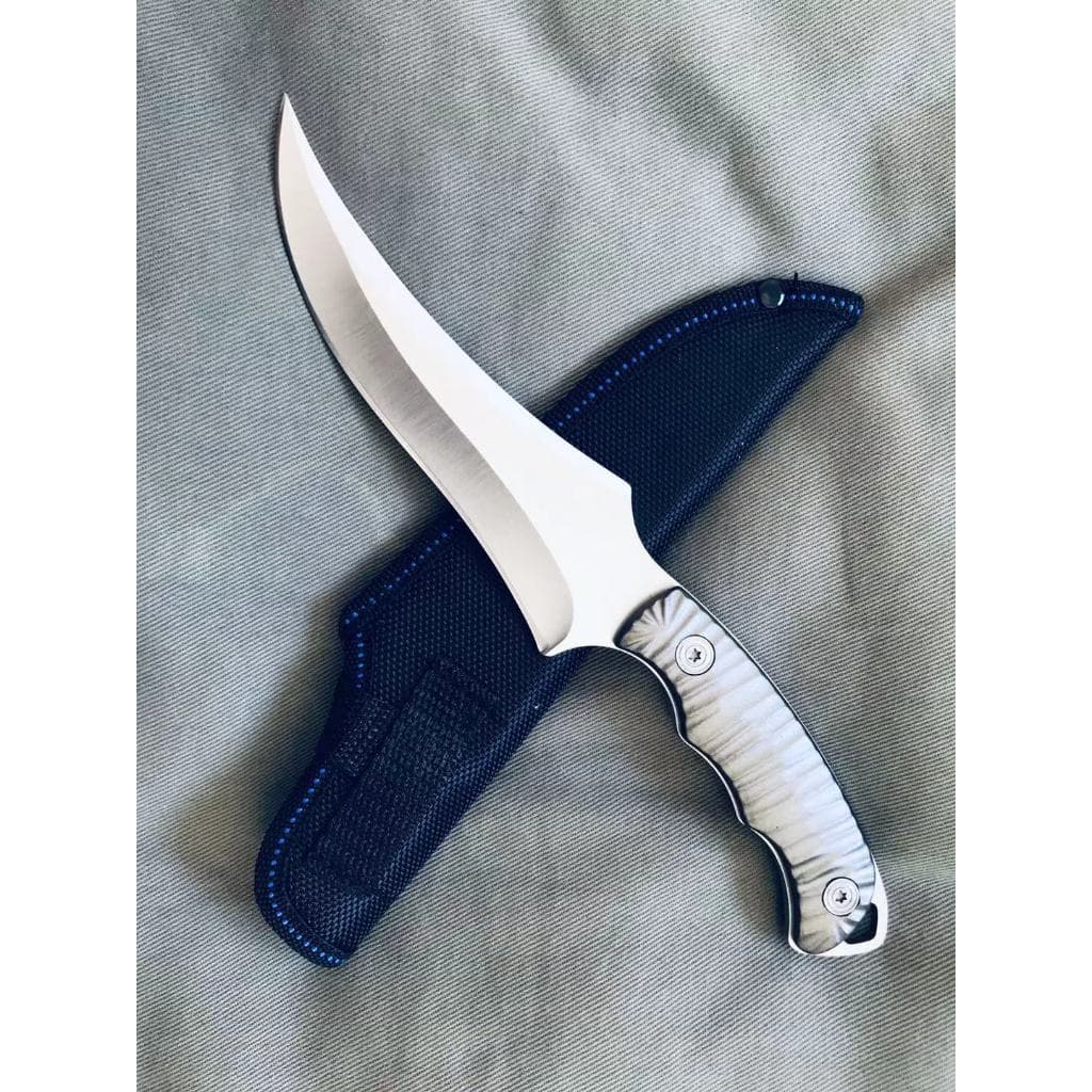 Faca Churrasco Profissional Muito Afiada Luxuosa Fulltang A97 Kinja